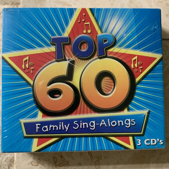 Top 60 Family Sing-Alongs 3-CD Box Set, Various Artists - Picture 1 of 2